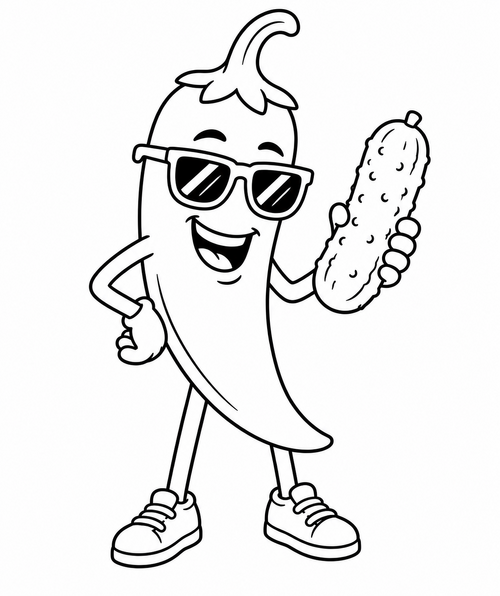 Coolpepper printable coloring page