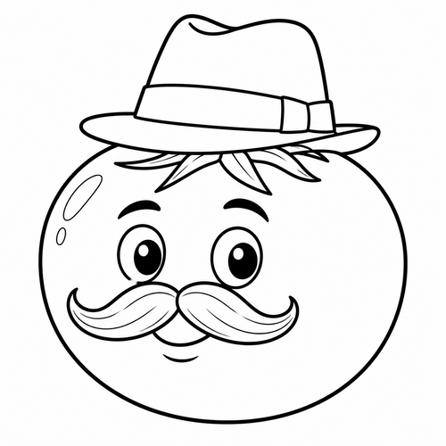 Samthetomato printable coloring page