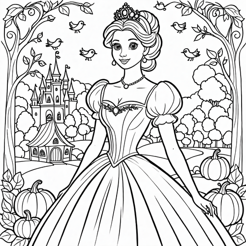 Urbanprincess printable coloring page