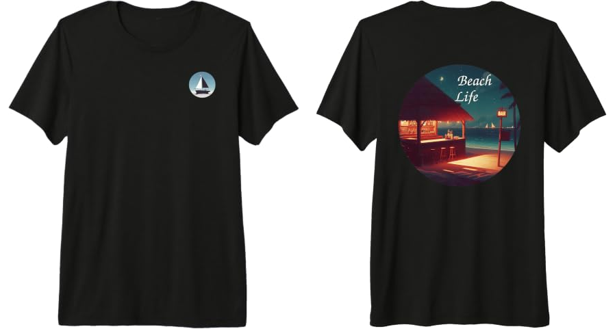 Beach Life Premium Tri-blend T-Shirt