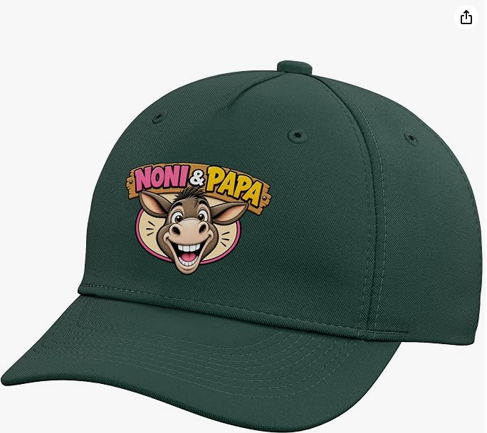 Noni & Papa Country Life Logo Adjustable Baseball Hat