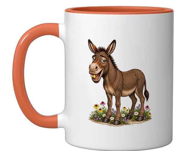 Noni & Papa Donkey Wisdom Ceramic Mug