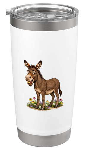 Noni & Papa Donkey Wisdom Tumbler