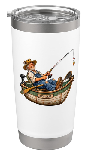 Noni & Papa Gone Fishin' Tumbler